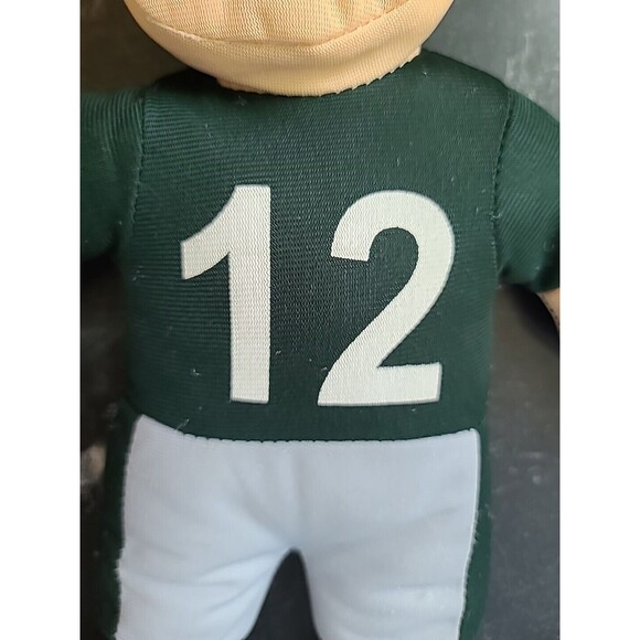 #12 Aaron Rodgers Plush Green Bay Packers Bleacher Creatures 2014 NFL   (A) - Picture 3 of 10